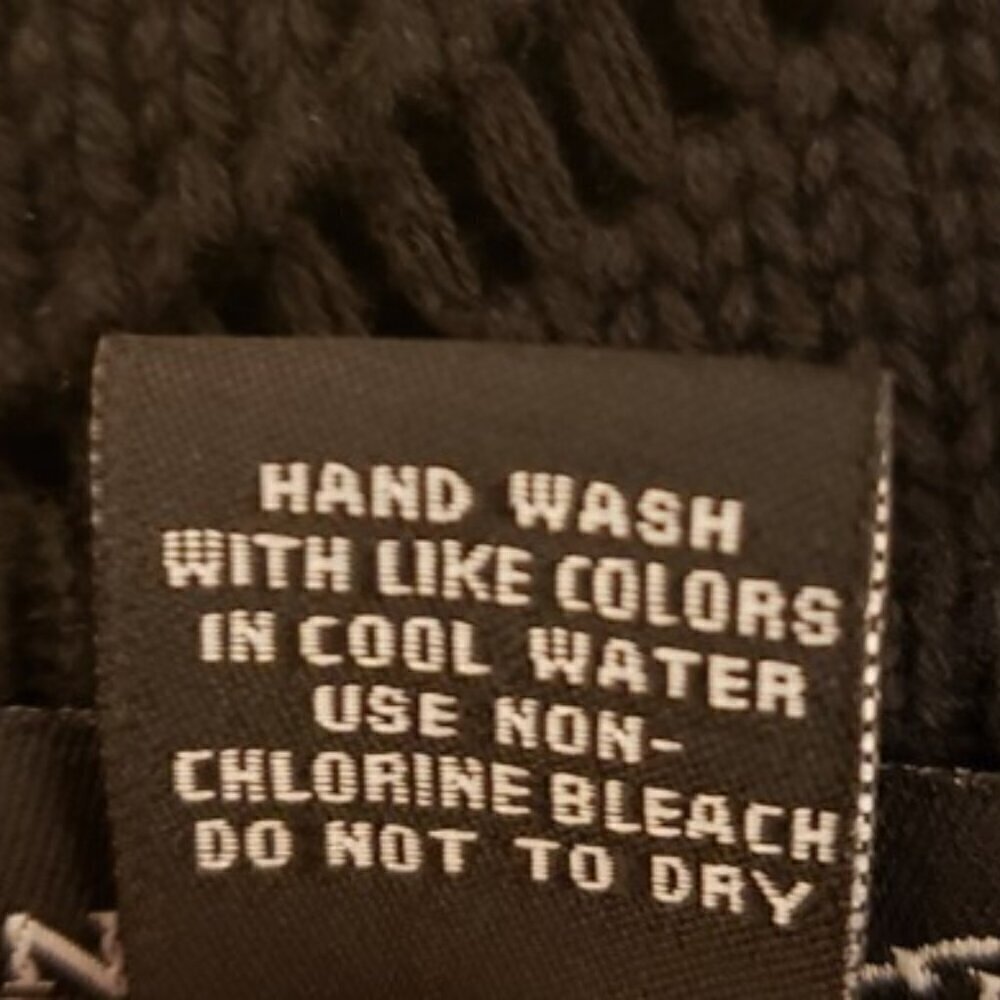 Monterey Bay Black & White Butterfly One Snap Closure Cardigan/Sweater, Size XL - Picture 12 of 14